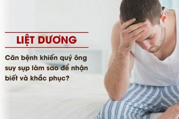 [Giải đáp thắc mắc]: Liệt dương có chữa được không?