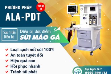 Hỗ trợ điều trị hiệu quả bệnh sùi mào gà bằng phương pháp ALA-PDT